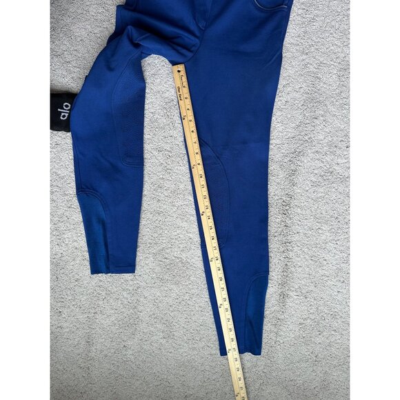 Piper by Smartpak Womens Riding Breeches 28R Royal Blue w/ Belt Loops - Picture 4 of 15